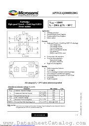 APTGLQ200H120G datasheet pdf Microsemi
