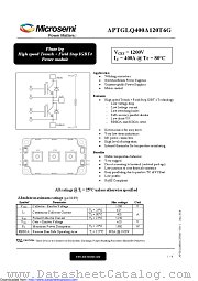 APTGLQ400A120T6G datasheet pdf Microsemi
