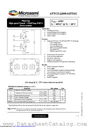 APTGLQ600A65T6G datasheet pdf Microsemi
