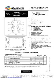 APTGLQ75H120T3G datasheet pdf Microsemi