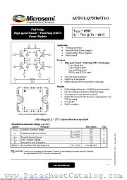 APTGLQ75H65T1G datasheet pdf Microsemi