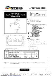 APTGT200SK120G datasheet pdf Microsemi
