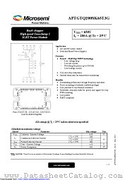 APTGTQ200SK65T3G datasheet pdf Microsemi