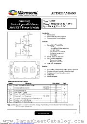 APTM20AM06SG datasheet pdf Microsemi