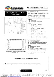 APTMC120HRM40CT3AG datasheet pdf Microsemi
