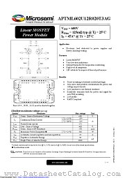 APTML602U12R020T3AG datasheet pdf Microsemi