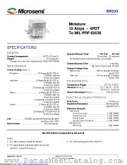 BR230-290XX-28V datasheet pdf Microsemi