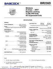 BR236D-1.5KXX-48V datasheet pdf Microsemi