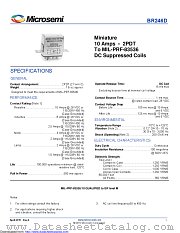 BR246D-20C2-6V-004L datasheet pdf Microsemi