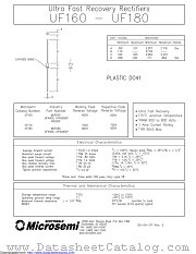 UF4005e3/TR13 datasheet pdf Microsemi