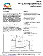 LX7165 datasheet pdf Microsemi