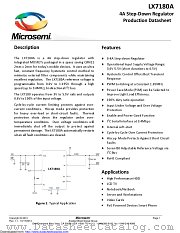 LX7180A datasheet pdf Microsemi