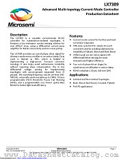 LX7309ILQ datasheet pdf Microsemi