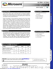 GC2530 datasheet pdf Microsemi