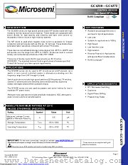 GC4322 datasheet pdf Microsemi