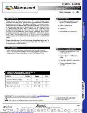 KV2201 datasheet pdf Microsemi