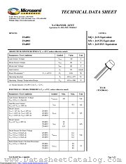 MQ2N4093 datasheet pdf Microsemi