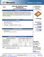 JAN2N3440U4 datasheet pdf Microsemi