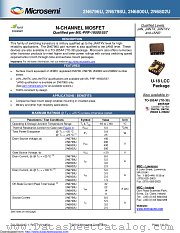 JANTXV2N6798U datasheet pdf Microsemi