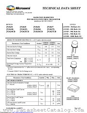 JANSP2N3637L datasheet pdf Microsemi