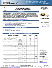 JANTXV2N6768T1 datasheet pdf Microsemi