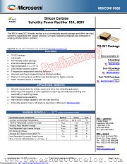 MSICSN10060E3 datasheet pdf Microsemi