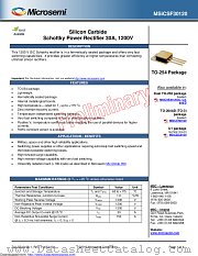 MSICSF30120 datasheet pdf Microsemi