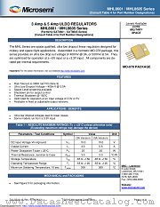MHL8601A3C datasheet pdf Microsemi