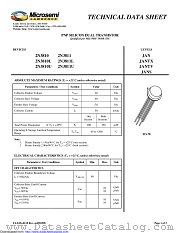JANS2N3811L datasheet pdf Microsemi
