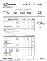 JAN1N6764 datasheet pdf Microsemi