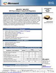 MHL8701A3M-3 datasheet pdf Microsemi