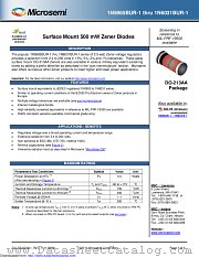 1N6001UR-1 datasheet pdf Microsemi