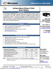 SMBJ5370C/TR13 datasheet pdf Microsemi