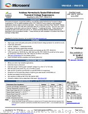 MSP1N6130AE3 datasheet pdf Microsemi