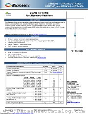 UTR3360E3 datasheet pdf Microsemi