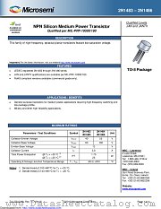 2N1485E3 datasheet pdf Microsemi