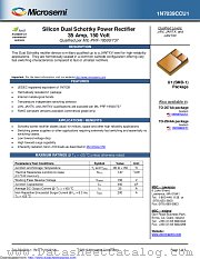 JAN1N7039CCU1 datasheet pdf Microsemi