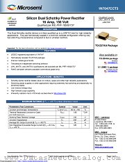 JANTX1N7047CCT3 datasheet pdf Microsemi