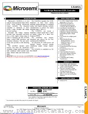 LX1692AIPW datasheet pdf Microsemi