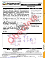 LX1699CLQ datasheet pdf Microsemi