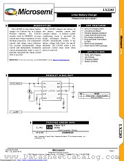 LX2203CLD datasheet pdf Microsemi