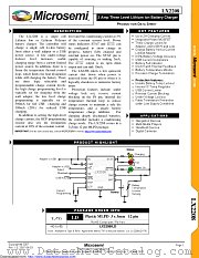 LX2208ILD datasheet pdf Microsemi