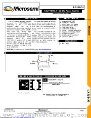 LX5514MLL datasheet pdf Microsemi
