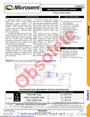 LX6512CD datasheet pdf Microsemi