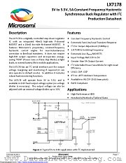 LX7178 datasheet pdf Microsemi
