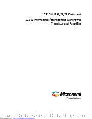 1011GN-125EL datasheet pdf Microsemi