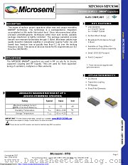 MPC8050 datasheet pdf Microsemi