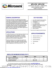 MPL4702 datasheet pdf Microsemi
