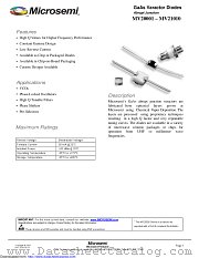 MV21009 datasheet pdf Microsemi