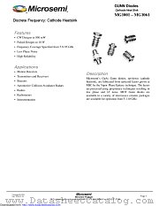 MG1020 datasheet pdf Microsemi